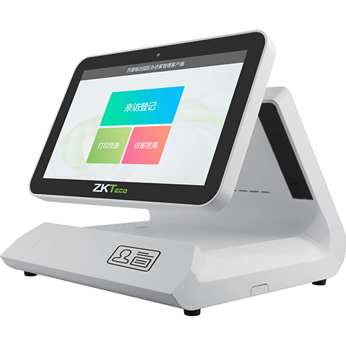 ZKTeco熵基安卓系統(tǒng)智能訪(fǎng)客終端ZKVD01